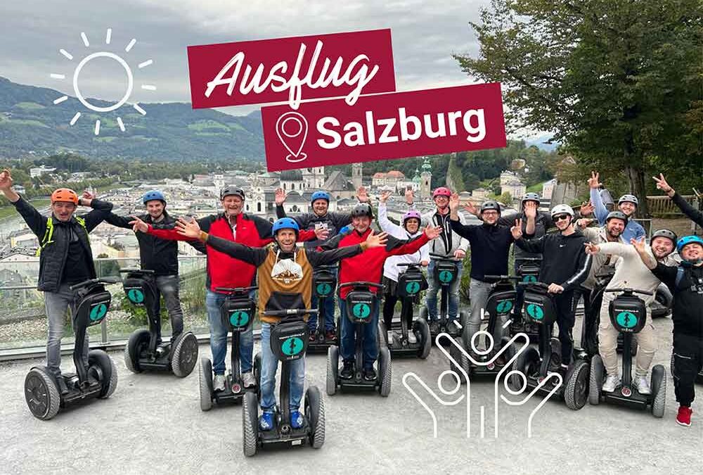 Unsere Techniker cruisen durch Salzburg