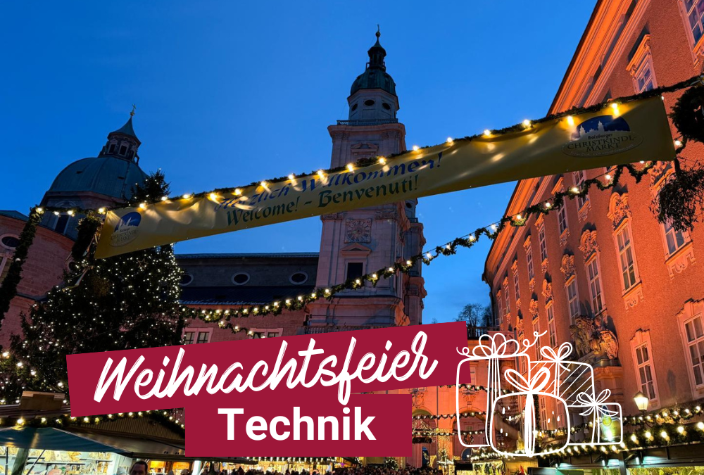 Weihnachtsfeier unseres Technik-Teams