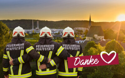 Danke an unsere Feuerwehrkameradinnen und -kameraden!